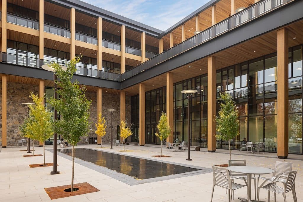UVA Contemplative Commons Courtyard